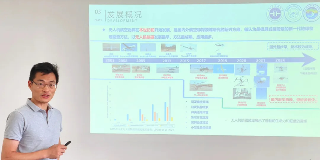Lu Ning, a senior engineer from the Institute of Geophysical and Geochemical Exploration (IGGE)
