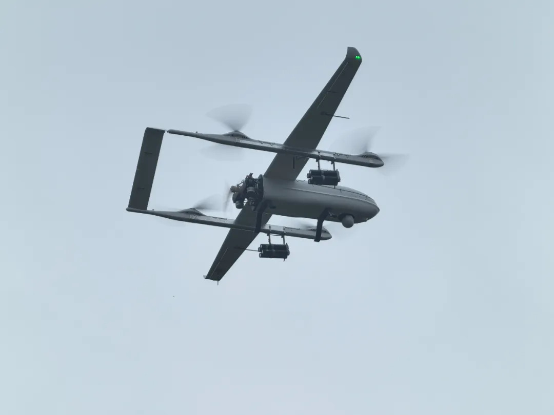 CW-80E Hybrid VTOL Weather Modification UAV System